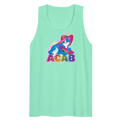 All Cats Are Beautiful ACAB Leftist Frank Tank Top
