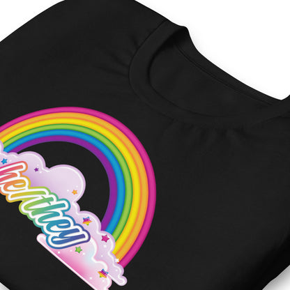 LGBTQIA Frank T-Shirt: He/Him Pronouns