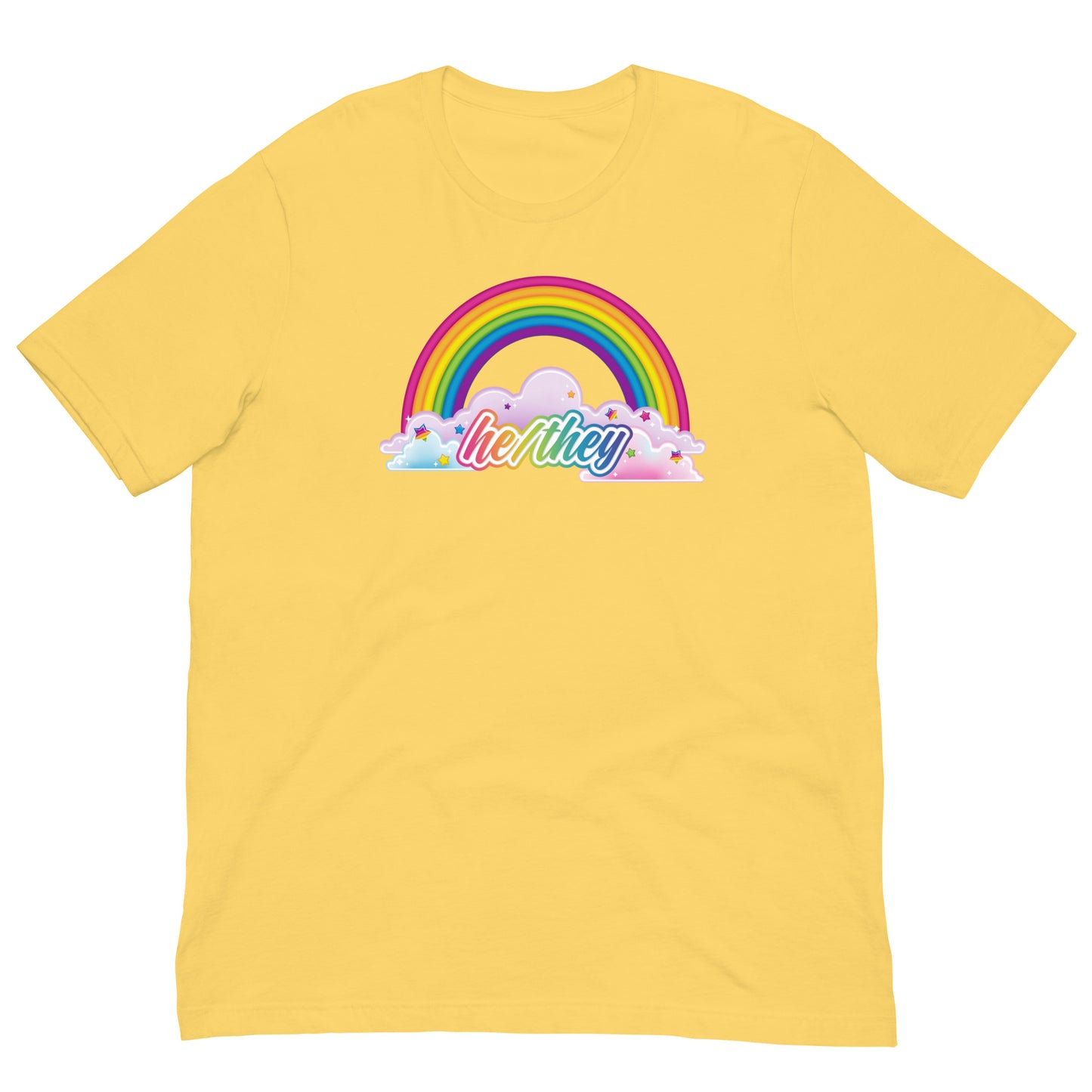 LGBTQIA Frank T-Shirt: He/They Pronouns